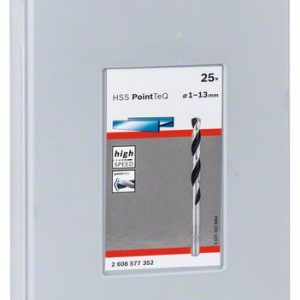 Bosch HSS spiralna burgija PointTeQ, 25 delova, ProBox, 1–13 mm 2608577352
