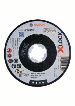 Bosch X-LOCK Expert for Metal 115x1,6x22,23 za ravno sečenje 2608619252