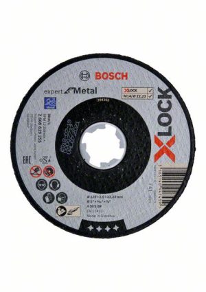 Bosch X-LOCK Expert for Metal 125x2,5x22,23 za ravno sečenje 2608619255
