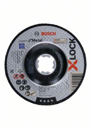 Bosch X-LOCK Expert for Metal 125x2,5x22,23 za uvučeno sečenje 2608619257