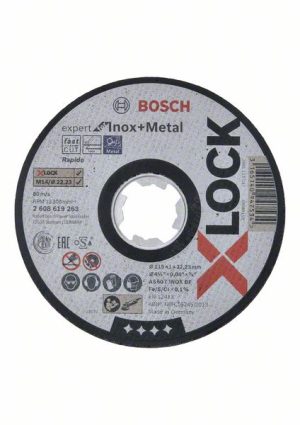 Bosch X-LOCK Expert for Inox+Metal 115x1x22,23 za ravno sečenje 2608619263