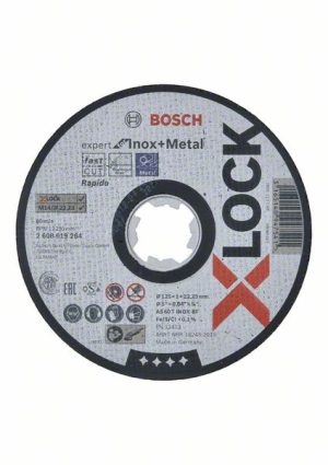 Bosch X-LOCK Expert for Inox+Metal 125x1x22,23 za ravno sečenje 2608619264