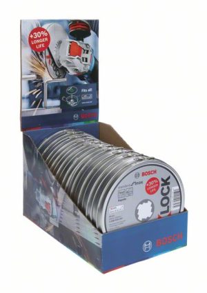 Bosch X-LOCK Standard for Inox 10x125x1x22,23 mm za ravno sečenje 2608619267