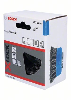 Bosch X-LOCK lončasta četka 75 čelik 2608620726
