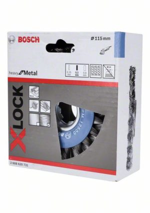 Bosch X-LOCK točak od talasaste žice 115, čelični 2608620731