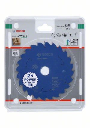 Bosch Expert for Wood list kružne testere za akumulatorske testere 140x1.8/1.3x20 T24 2608644499