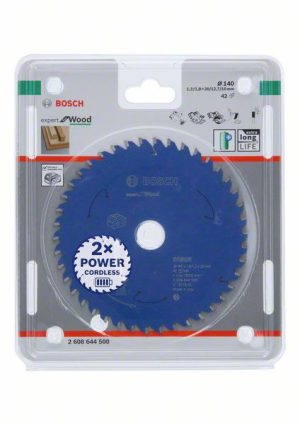 Bosch Expert for Wood list kružne testere za akumulatorske testere 140x1.8/1.3x20 T42 2608644500