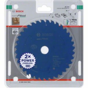 Bosch Expert for Wood list kružne testere za akumulatorske testere 160x1.5/1x20 T36 2608644504