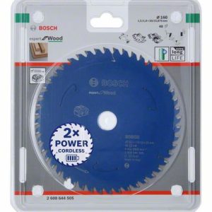 Bosch Expert for Wood list kružne testere za akumulatorske testere 160x1.5/1x20 T48 2608644505