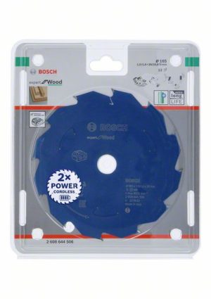 Bosch Expert for Wood list kružne testere za akumulatorske testere 165x1.5/1x20 T12 2608644506