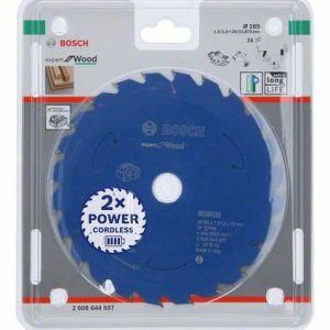 Bosch Expert for Wood list kružne testere za akumulatorske testere 165x1.5/1x20 T24 2608644507