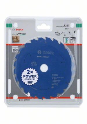 Bosch Expert for Wood list kružne testere za akumulatorske testere 165x1.5/1x20 T24 2608644507