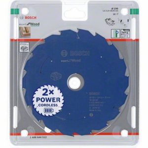 Bosch Expert for Wood list kružne testere za akumulatorske testere 190x1.5/1x30 T18 2608644512