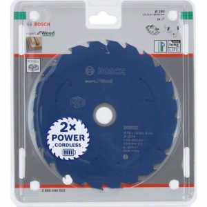 Bosch Expert for Wood list kružne testere za akumulatorske testere 190x1.5/1x30 T24 2608644513