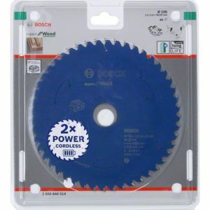 Bosch Expert for Wood list kružne testere za akumulatorske testere 190x1.5/1x30 T48 2608644514