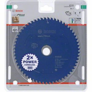 Bosch Expert for Wood list kružne testere za akumulatorske testere 190x1.5/1x30 T60 2608644515