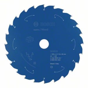 Bosch Expert for Wood list kružne testere za akumulatorske testere 250x2.1/1.6x30 T24 2608644522
