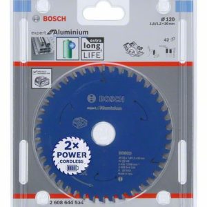 Bosch Expert for Aluminium list kružne testere za akumulatorske testere 120x1.8/1.2x20 T42 2608644534