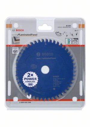 Bosch Expert for Laminated Panel list kružne testere za akumulatorske testere 160x1.8/1.2x20 T48 2608644548
