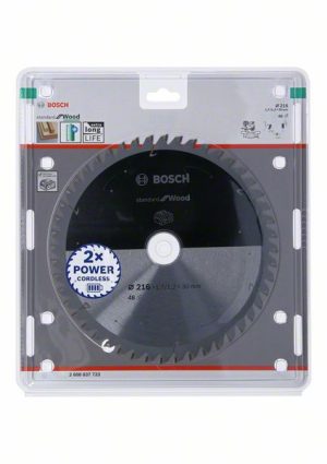 Bosch Standard for Wood list kružne testere za akumulatorske testere 216x1.7/1.2x30 T48 2608837723