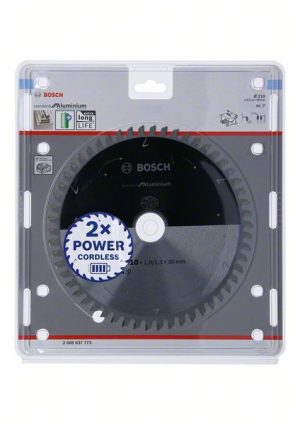 Bosch Akülü daire testereler için Standard for Aluminium Daire Testere Bıçağı 210x1,9/1,3x30 T54 2608837773