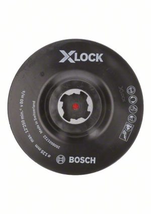 Bosch X-LOCK potporni tanjir 125 mm, čičak traka 2608601722