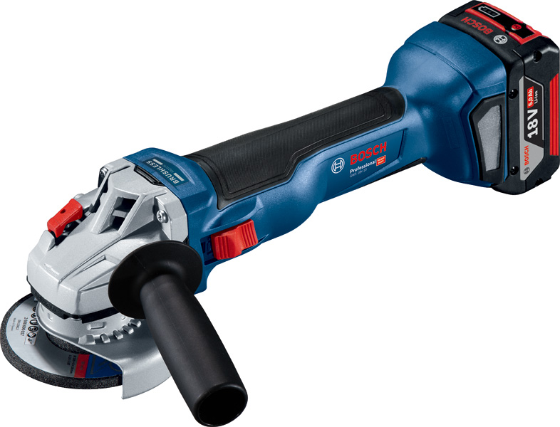 Bosch Akumulatorska ugaona brusilica GWS 18V-10 (125 mm) u L-BOXX 136 sa 2 x 4