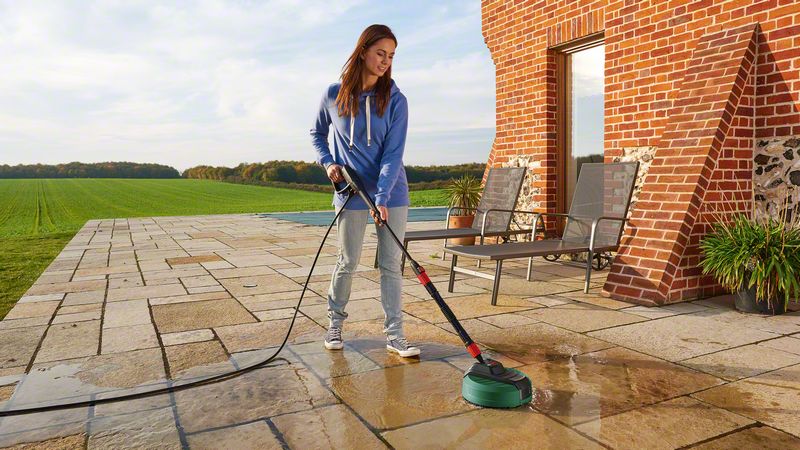 Bosch F016800466 Besprekorni rezultati na velikim popločanim dvorištima