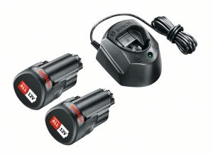 Bosch Sistemski pribor 12 V litijum-jonski Početni set 12 V (2 x 1,5 Ah i GAL 1210 CV) 1600A01L3E