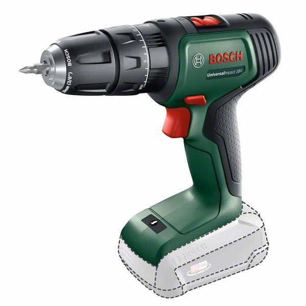 Bosch Akumulatorska dvobrzinska vibraciona bušilica-odvrtač UniversalImpact 18V 06039D4100