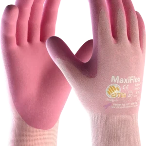 Atg rukavica MaxiFlex Active roza 34-814/07