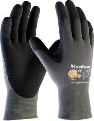Atg rukavica MaxiFoam sivo-crna 34-900/10