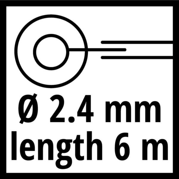Einhell Rezervna špulna sa koncem za BG-BC 25 AS BG-BC 43 AS BG-BC 43 i RBC 41 3405086