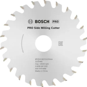 Bosch PRO Side sekač za glodanje 105×20×2,8 mm, 22 zubaca 3608641002