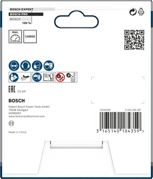 PRO Side sekač za glodanje 105×22×4 mm, 8 zubaca 3608641013