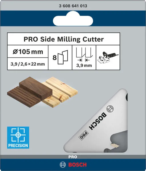 PRO Side sekač za glodanje 105×22×4 mm, 8 zubaca 3608641013