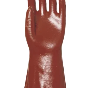 Coverguard PVC rukavica 36 cm, crvena, vel. 8 3634