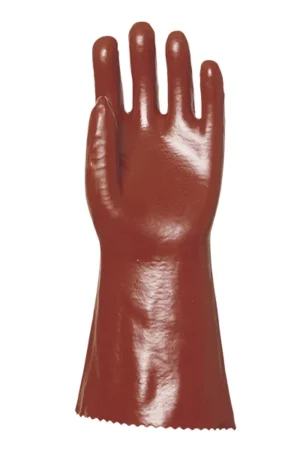 Coverguard PVC rukavica 36 cm, crvena, vel. 8 3634