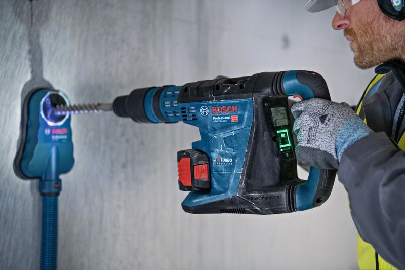 Bosch Akumulatorski elektro-pneumatski čekić za bušenje BITURBO sa SDS max prihvatom GBH 18V-40 C Professional 0611917120