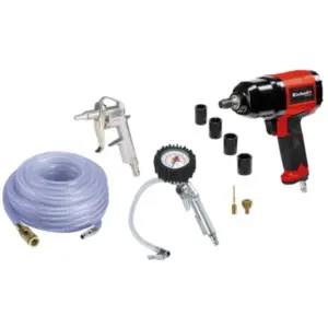 Einhell 10 delni set za kompresor / 340 Nm za vulkanizere 4020577
