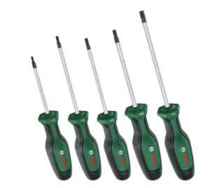 Bosch Ručni alati 5-delni set Torx odvrtača 1600A02BX6