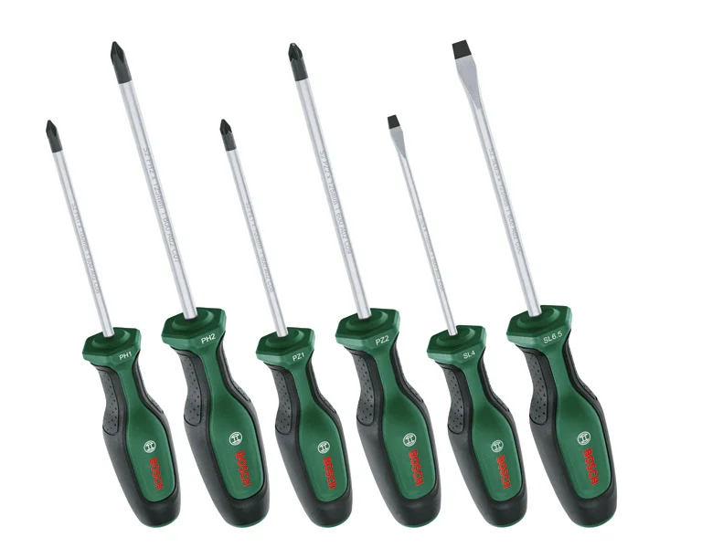 Bosch Ručni alati 6-delni set odvrtača 1600A02BX7