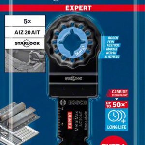 Bosch EXPERT MetalMax AIZ 20 AIT list testere za multifunkcionalne alate od 40 x 20 mm, 5 delova 2608900013
