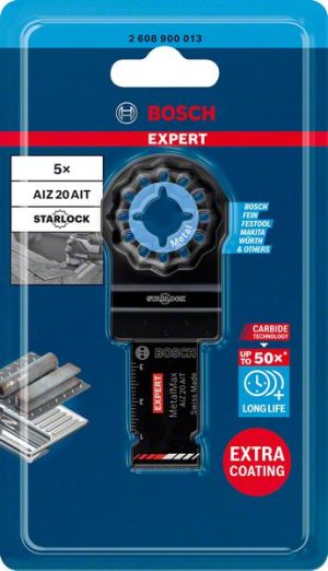 Bosch EXPERT MetalMax AIZ 20 AIT list testere za multifunkcionalne alate od 40 x 20 mm, 5 delova 2608900013