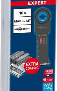 Bosch EXPERT MetalMax MAII 32 AIT list testere za multifunkcionalne alate od 70 x 32 mm, 10 delova 2608900023