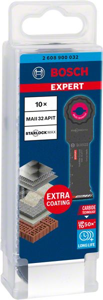 Bosch EXPERT MultiMax MAII 32 APIT list testere za multifunkcionalne alate, 10 delova 2608900032