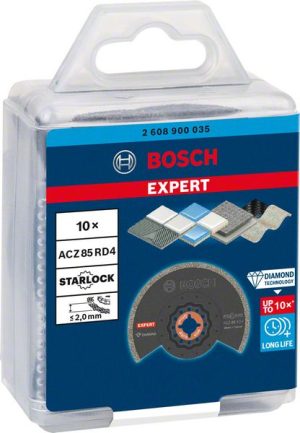 Bosch EXPERT Grout Segment Blade ACZ 85 RD4 list testere za multifunkcionalne alate od 85 mm, 10 delova 2608900035