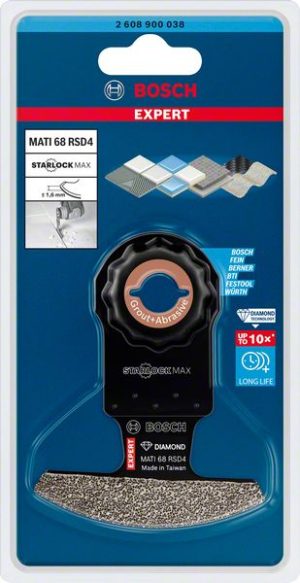Bosch EXPERT Corner Blade MATI 68 RSD4 list testere za multifunkcionalne alate od 68 x 10 mm 2608900038
