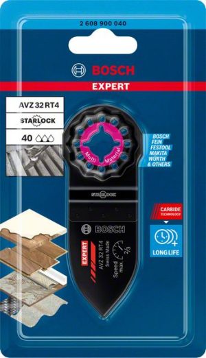 Bosch EXPERT Sanding Finger Coarse AVZ 32 RT4 brusna ploča za multifunkcionalne alate od 32 x 50 mm 2608900040