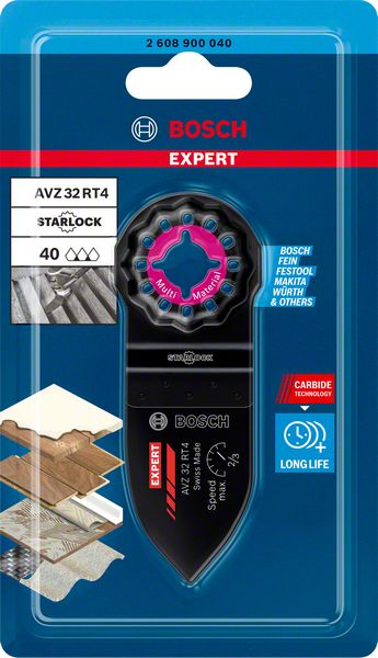 Bosch EXPERT Sanding Finger Coarse AVZ 32 RT4 brusna ploča za multifunkcionalne alate od 32 x 50 mm 2608900040